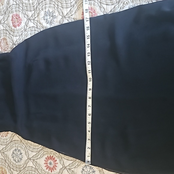 Helen Wang size 2 silk dress.dark blue - Picture 13 of 15